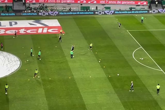 Sporting já está a aquecer