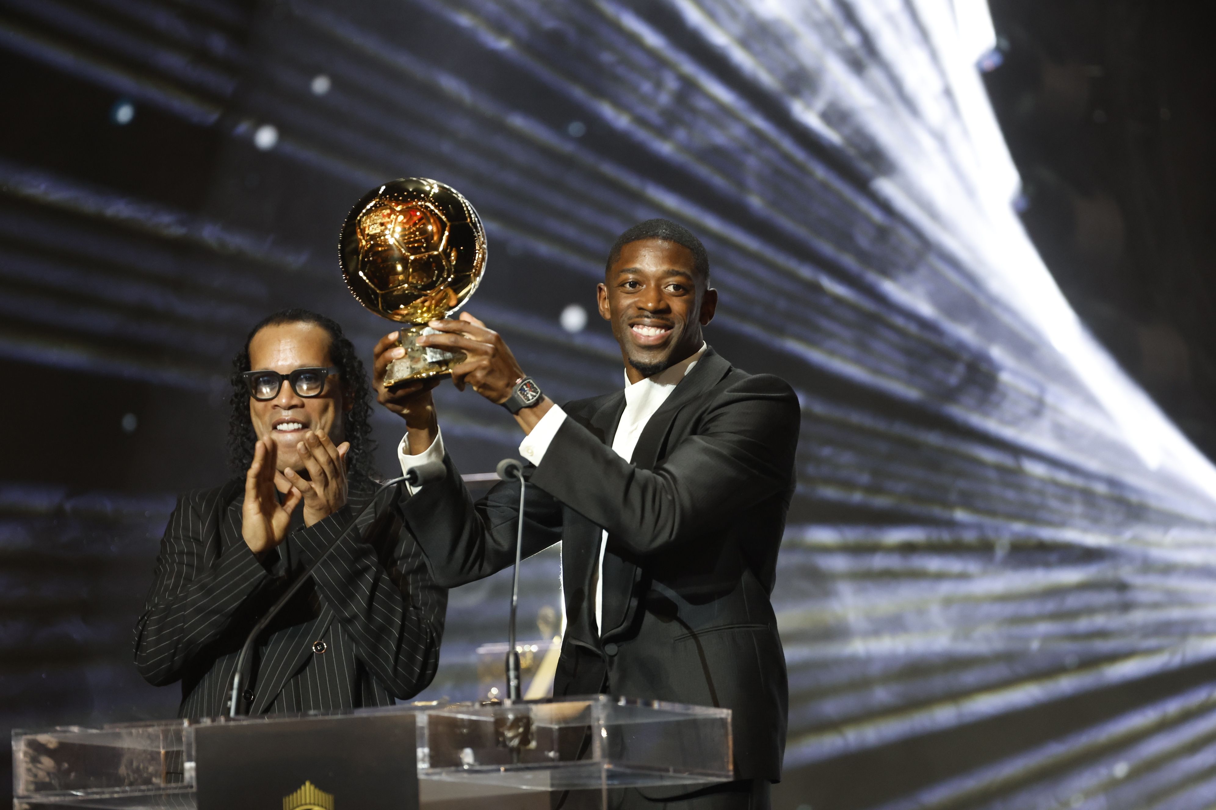 Dembélé venceu a Bola de Ouro masculina - Foto: Mohammed Badra/EPA