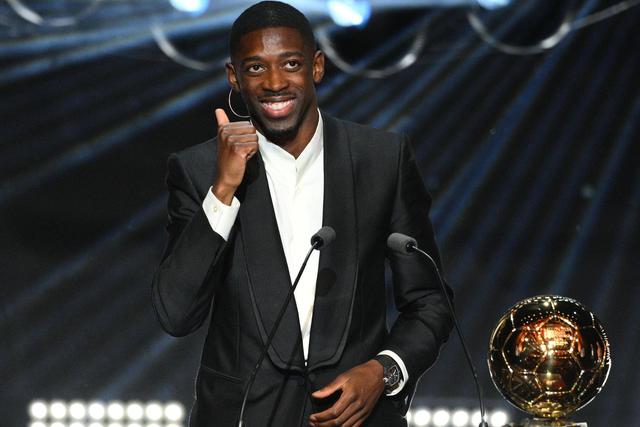 Dembélé foi o vencedor da Bola de Ouro no ano passado