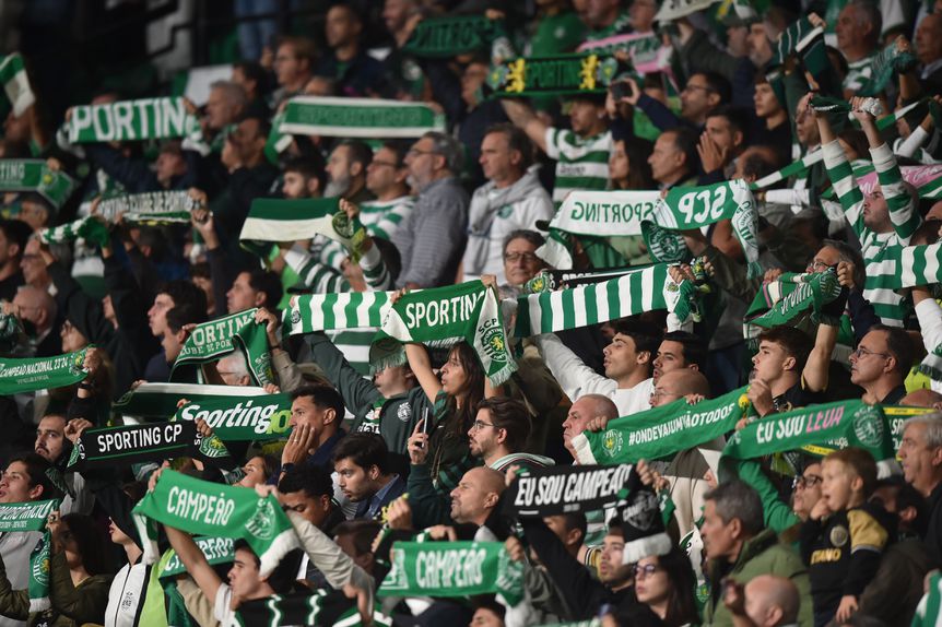 Adeptos do Sporting preparam deslocação à Luz - Foto: Miguel Nunes