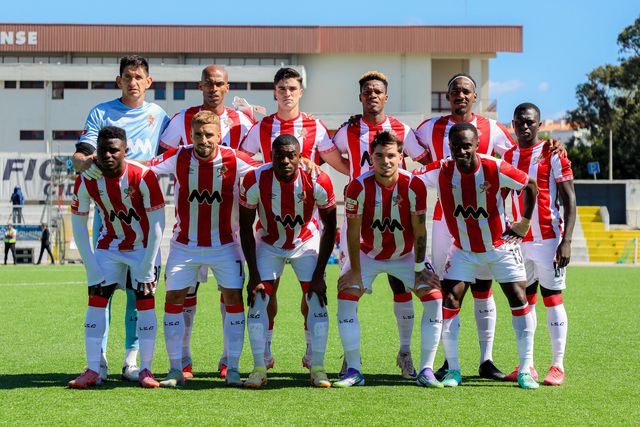 Onze inicial do Leixões no último jogo