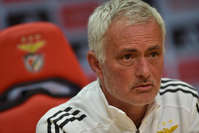 José Mourinho, treinador do Benfica