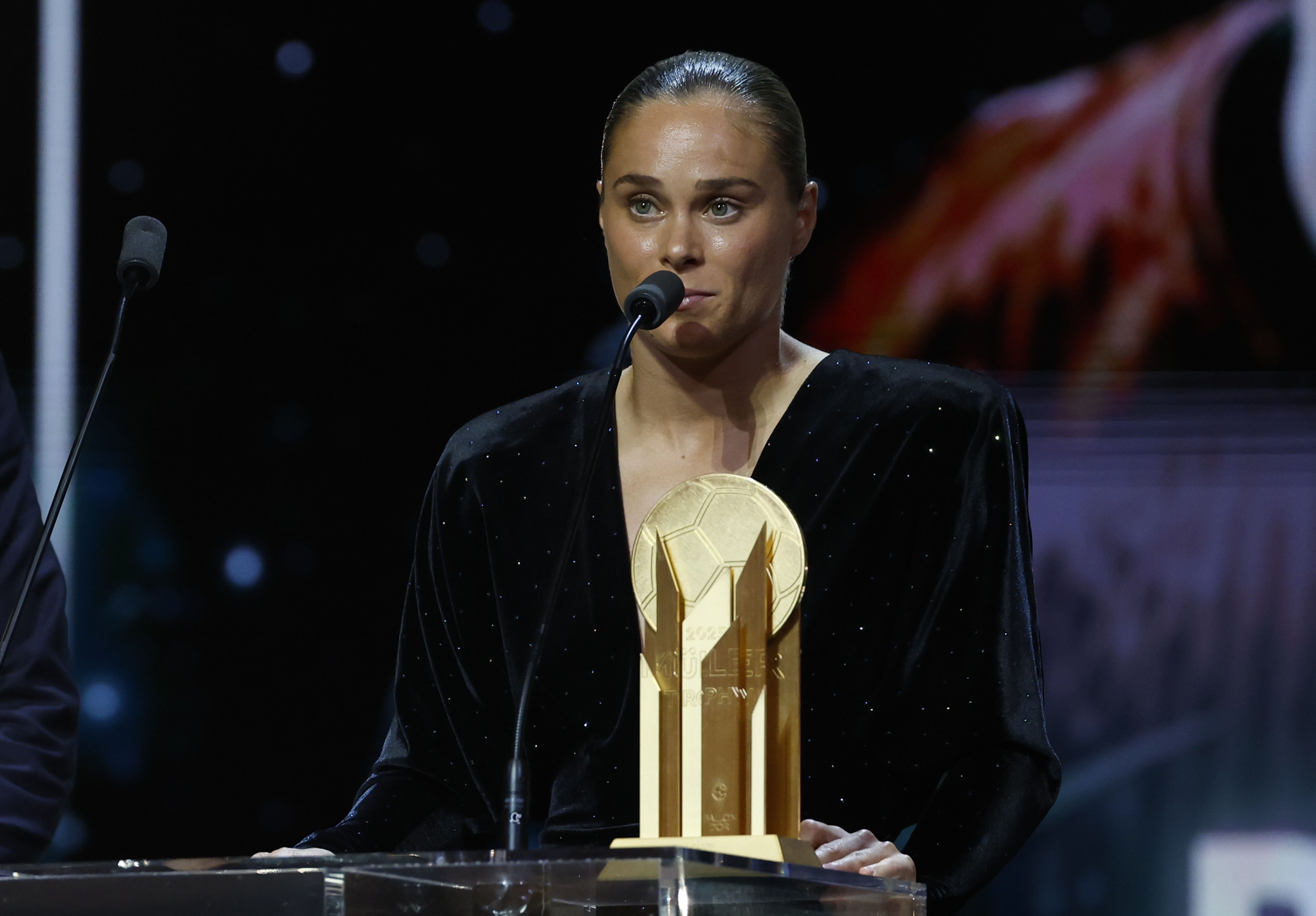 Ewa Pajor venceu o Troféu Gerd Muller feminino - Foto: Mohammed Badra/EPA