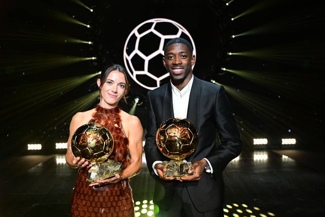 Aitana e Dembélé venceram a Bola de Ouro