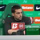 «Numa equipa treinada por mim, dificilmente os jogadores vão perder tempo»