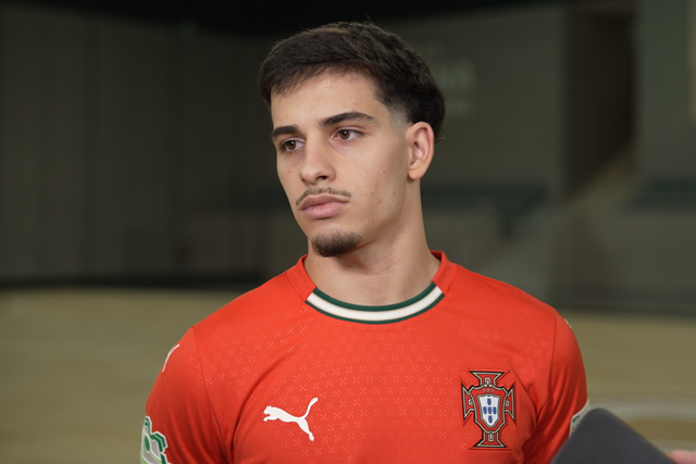 Simão Cordeiro, jogador Seleção Nacional sub-19 de futsal - Foto: A BOLA