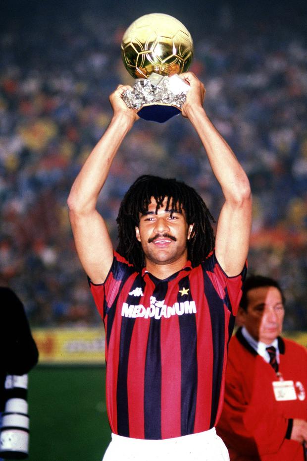 Ruud Gullit (Milan) - 1987 Foto - IMAGO