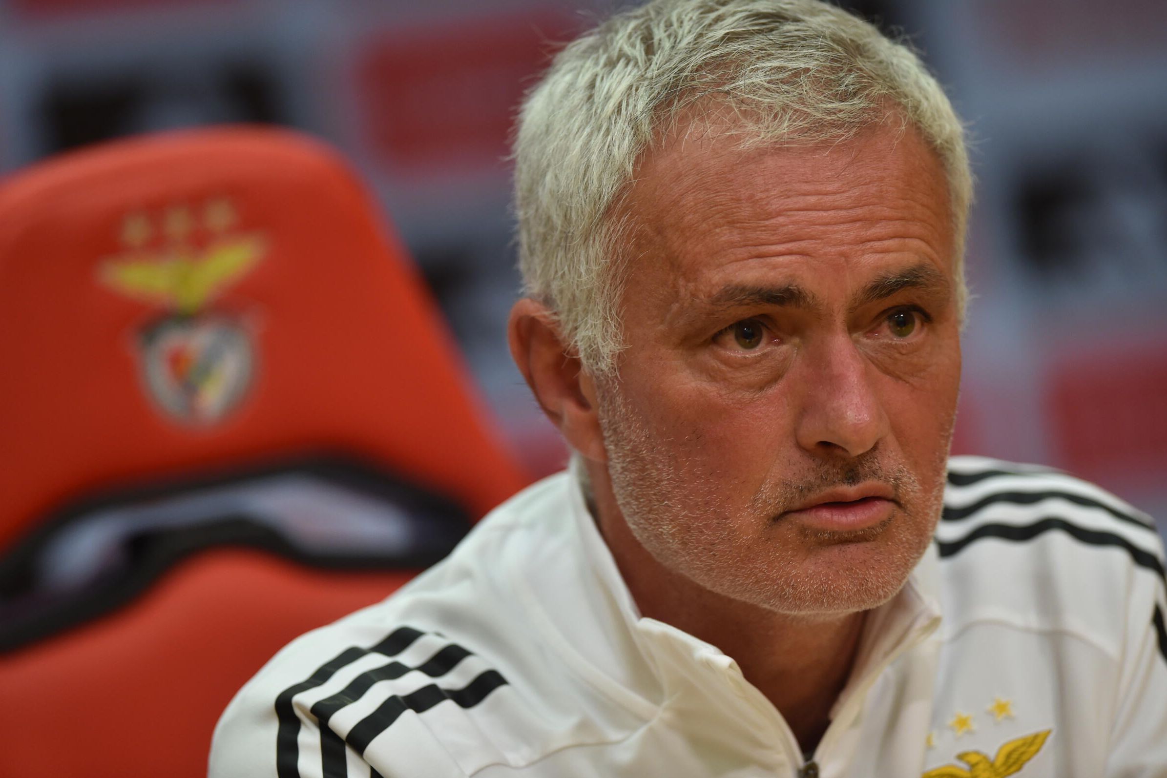 José Mourinho em conferência de imprensa - Foto: Miguel Nunes