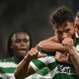Suárez marcou o primeiro gol, de penálti, na vitória do Sporting sobre o Moreirense. Foto: MIGUEL NUNES