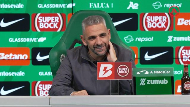 Rui Borges explica hierarquia dos batedores de penálti no Sporting