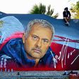 Regresso de Mourinho ao Benfica assinalado em mural na Rinchoa