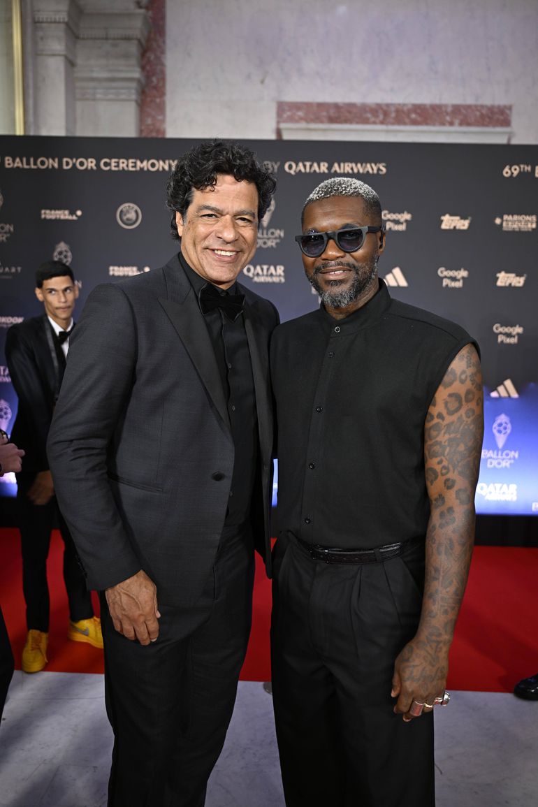 Raí e Djibril Cissé