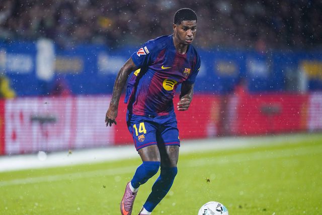 Marcus Rashford, cedido pelo Manchester United ao Barcelona