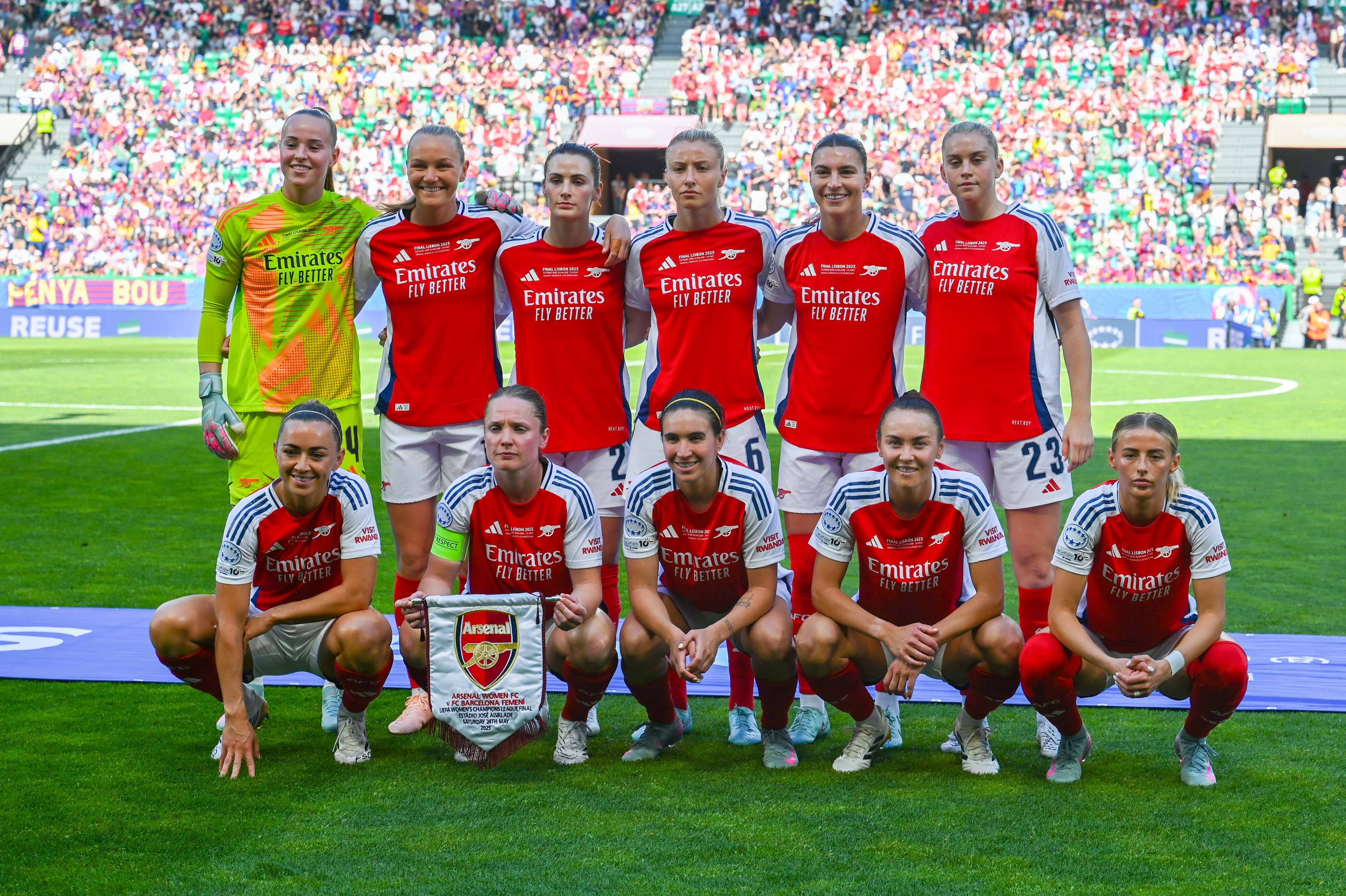 Arsenal eleito Clube feminino do Ano