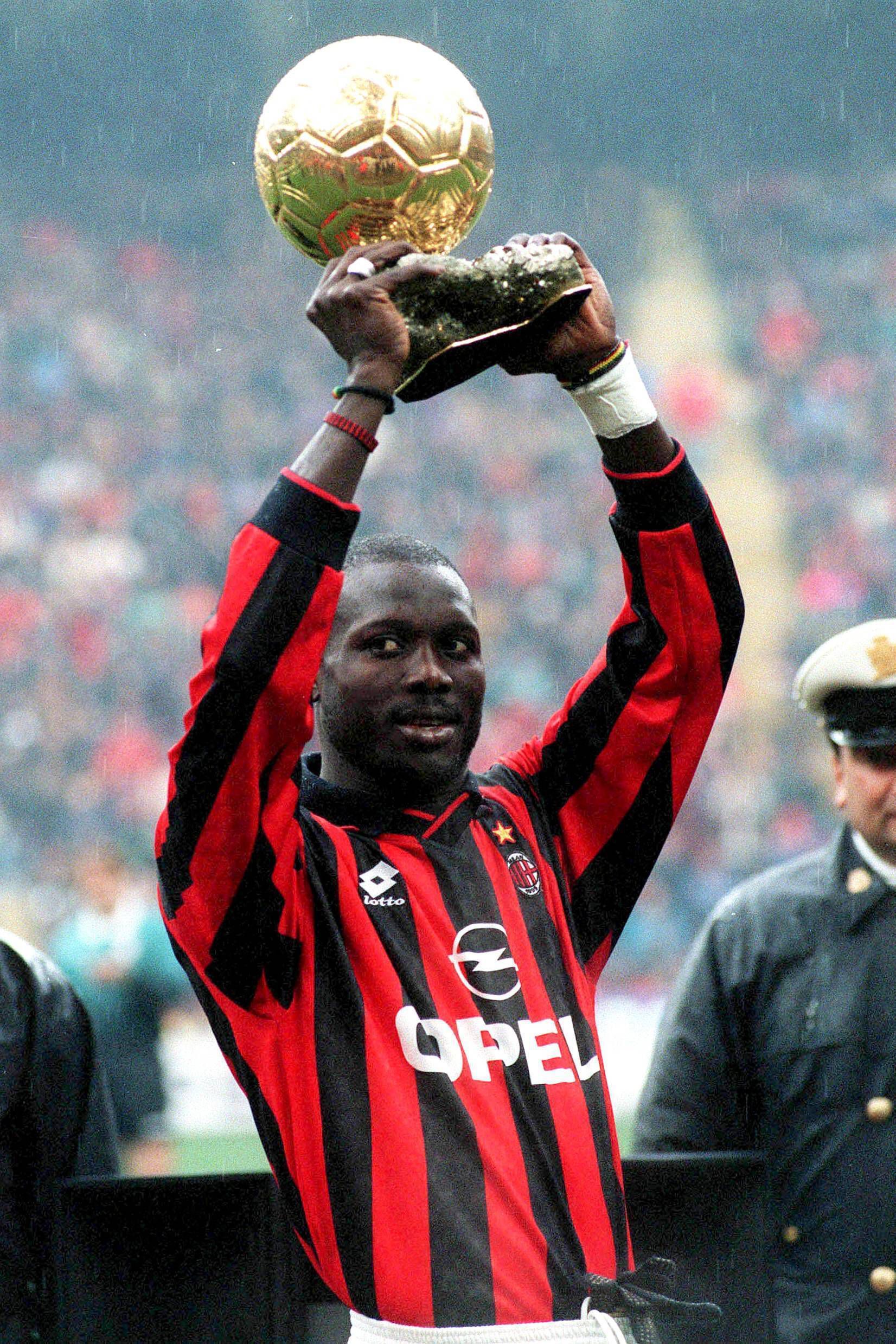 George Weah (Milan) - 1995 Foto - IMAGO