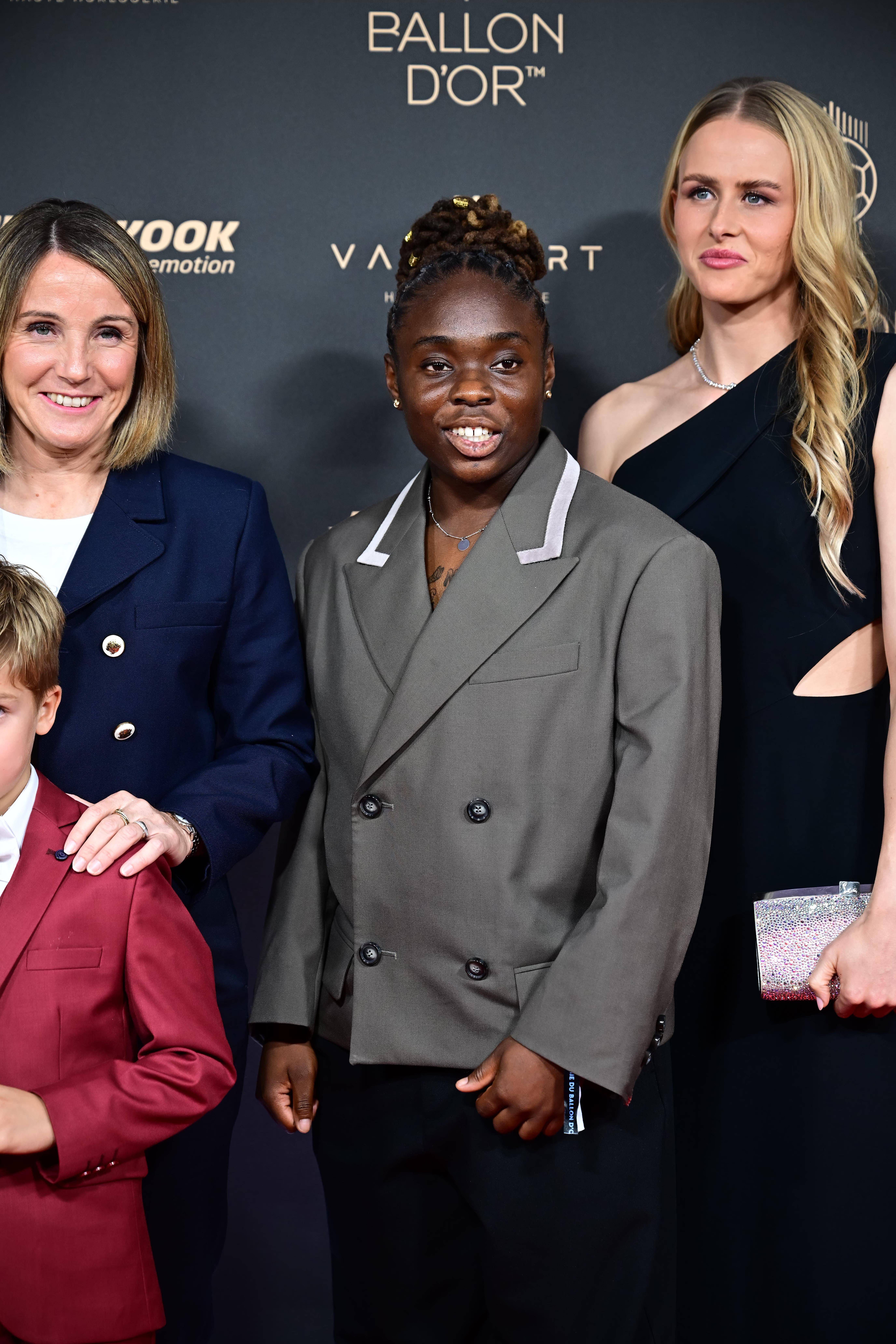 Sonia Bompastor, Sandy Baltimore e Hanna Hampton