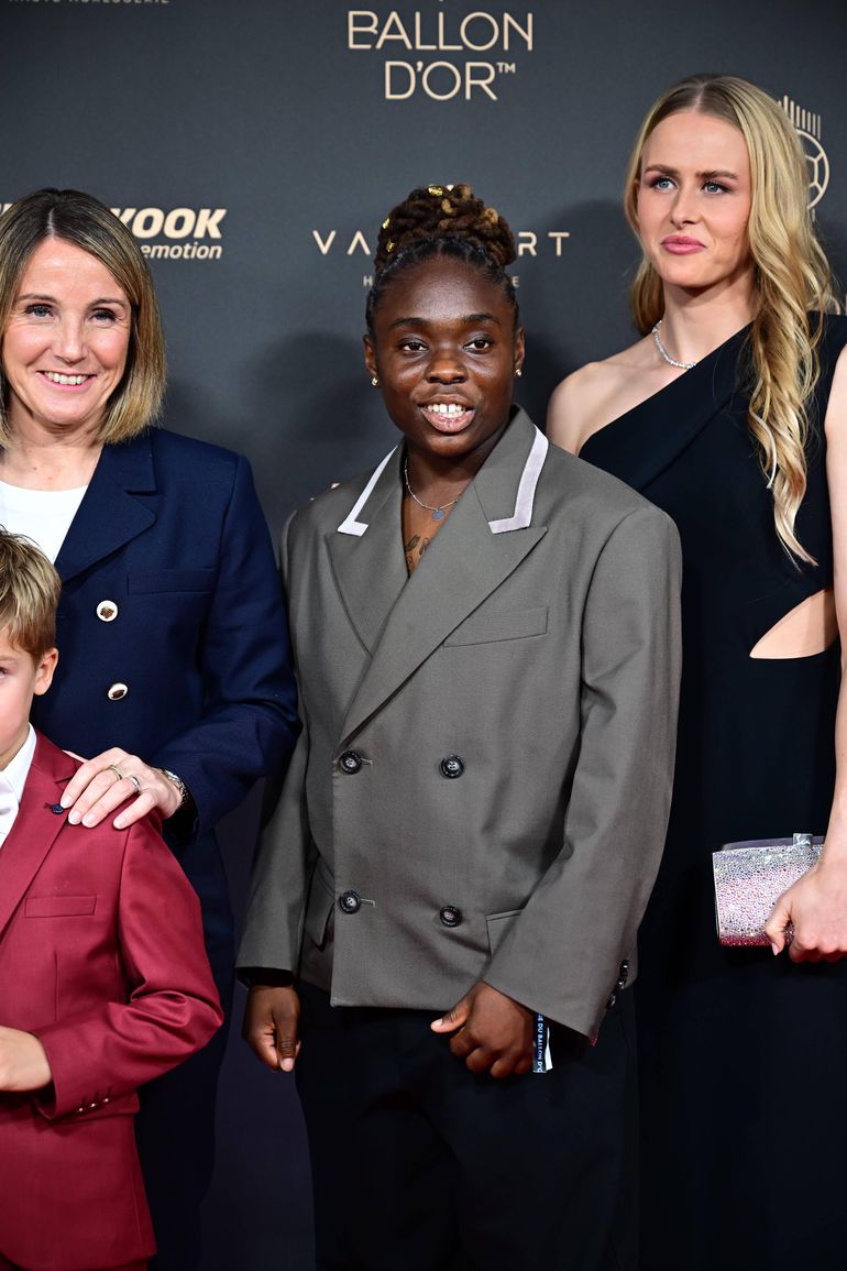 Sonia Bompastor, Sandy Baltimore e Hanna Hampton