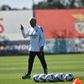 José Mourinho no treino do Benfica - Foto: Miguel Nunes