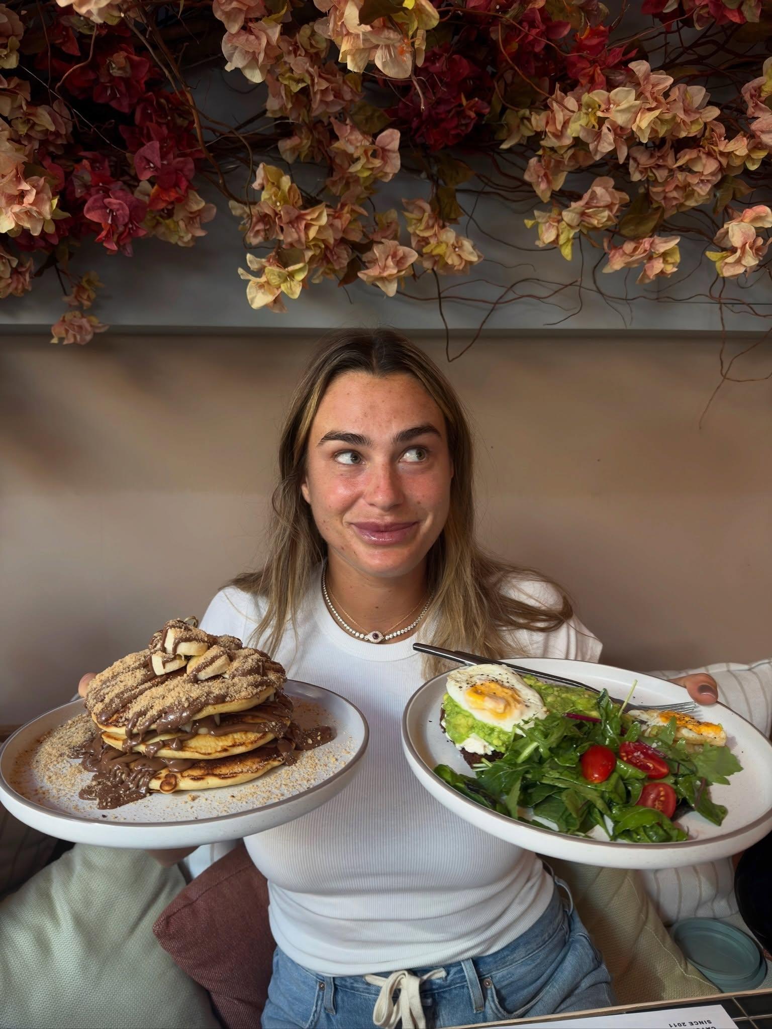 Aryna Sabalenka de férias na Grécia com o noivo - Instagram