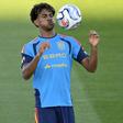 Yamal na concentração da seleção espanhola