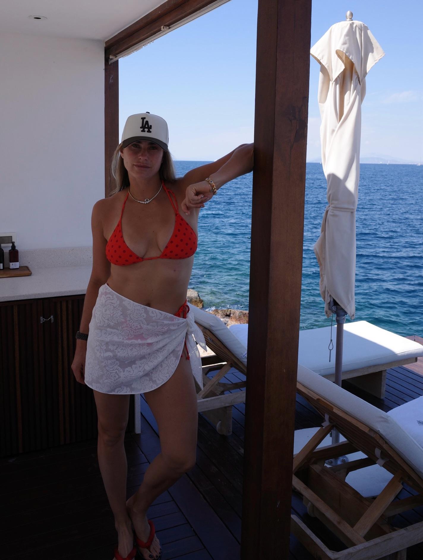 Aryna Sabalenka de férias na Grécia com o noivo - Instagram