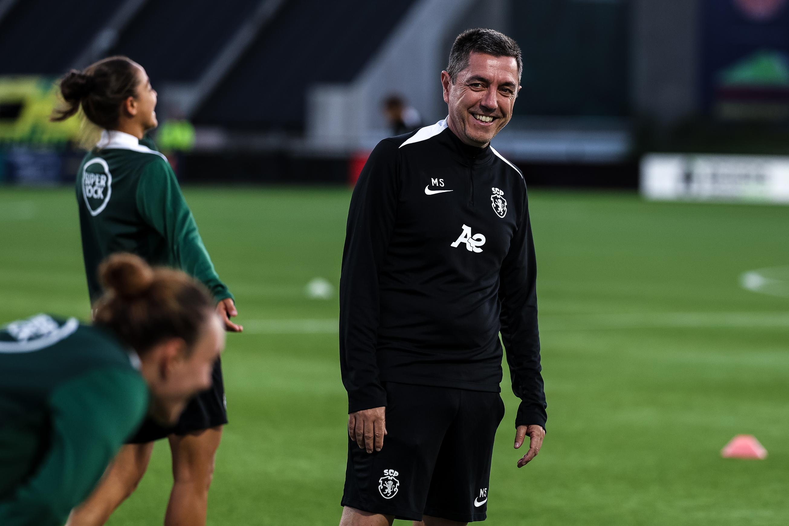 Micael Sequeira confiante para o duelo europeu de manhã - Foto: SPORTING CP