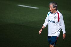 Foi o primeiro treino com período aberto à comunicação social da era Jorge Jesus - Foto: Rodrigo Antunes/LUSA