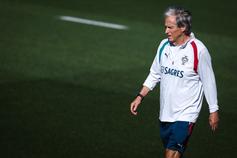 Foi o primeiro treino com período aberto à comunicação social da era Jorge Jesus - Foto: Rodrigo Antunes/LUSA