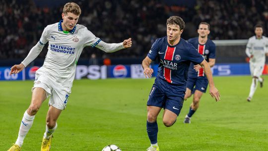 Com três portugueses em campo, PSG escorrega em casa frente ao PSV