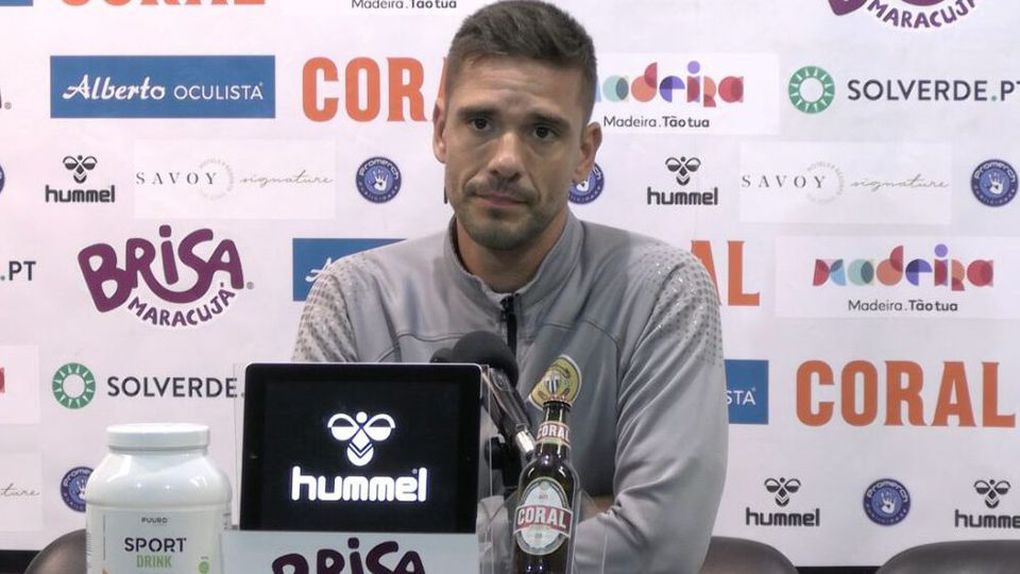 Tiago Margarido em conferência de Imprensa