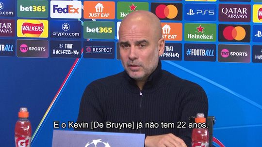 Guardiola taxativo: «Não se pode voltar lesionado de um amigável»