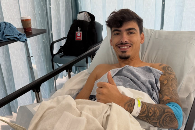 André Franco foi operado ao joelho direito - Foto: D. R.