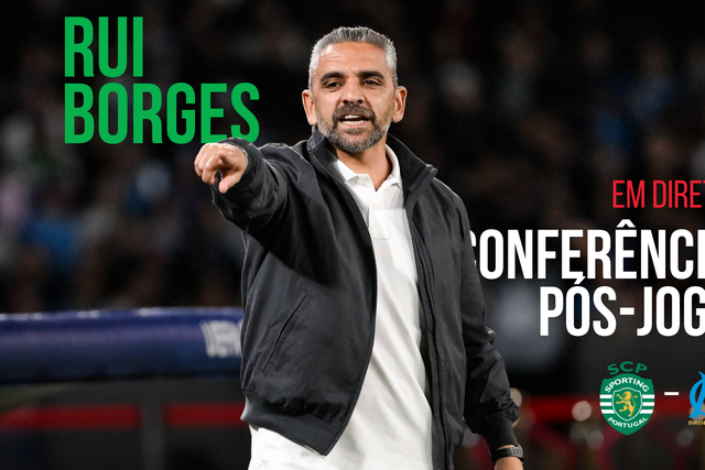 Direto: siga a conferência de Rui Borges