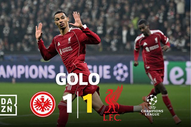 Liverpool restabelece empate na Alemanha e Ekitiké... não festeja