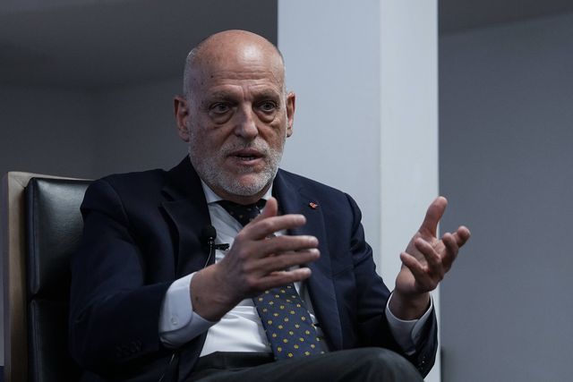 Javier Tebas, presidente da La Liga