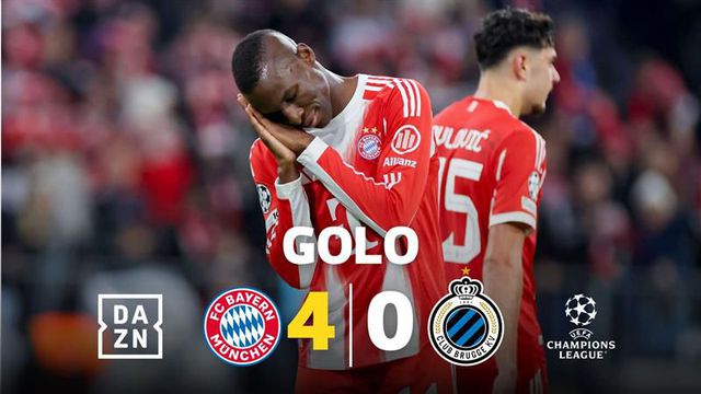 Jackson marcava este golo até a dormir