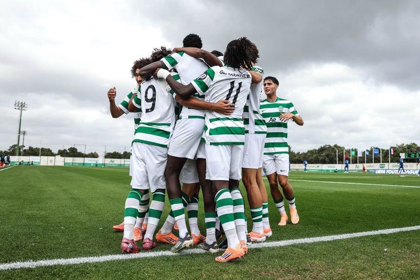 Sporting venceu o Marselha por 2-1 com o golo decisivo a ser apontado por Paulo Simão - Foto: SPORTING CP