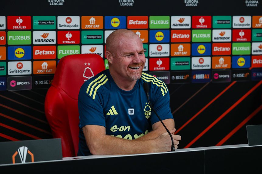 Sean Dyche fez a antevisão do jogo com o FC Porto