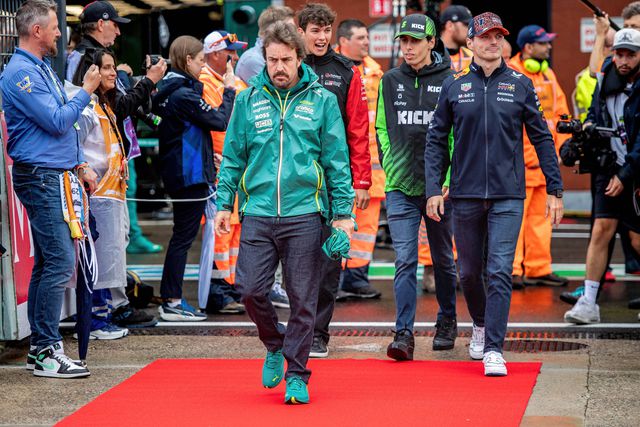 Fernando Alonso,  piloto da Aston Martin