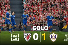 Golo cabo-verdiano gela San Mamés aos 50 segundos