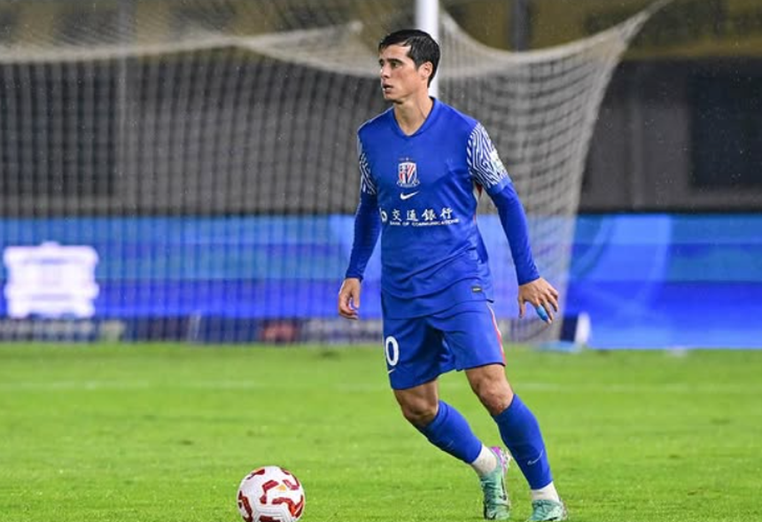 João Carlos Teixeira, jogador do Shanghai Shenhua - Foto: João Carlos Teixeira/Instagram