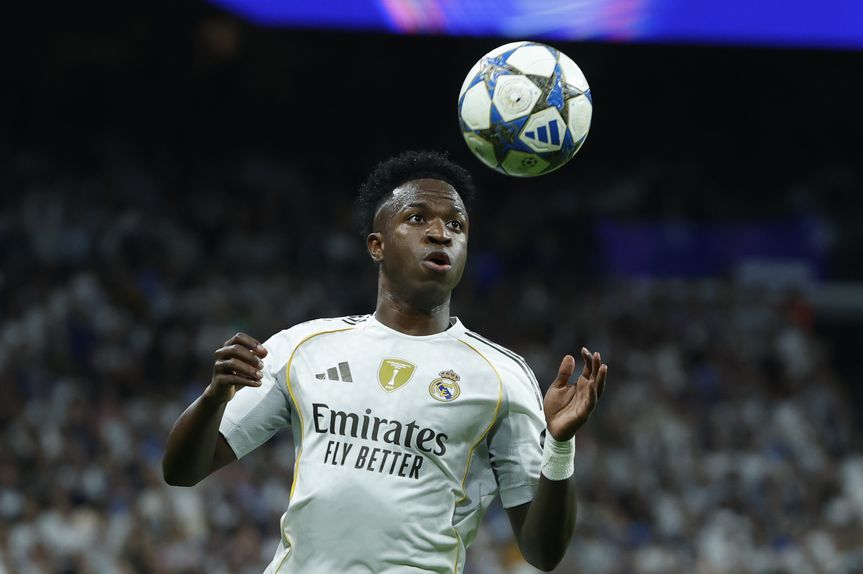 Vinícius Júnior  - Foto: JUANJO MARTIN/EPA