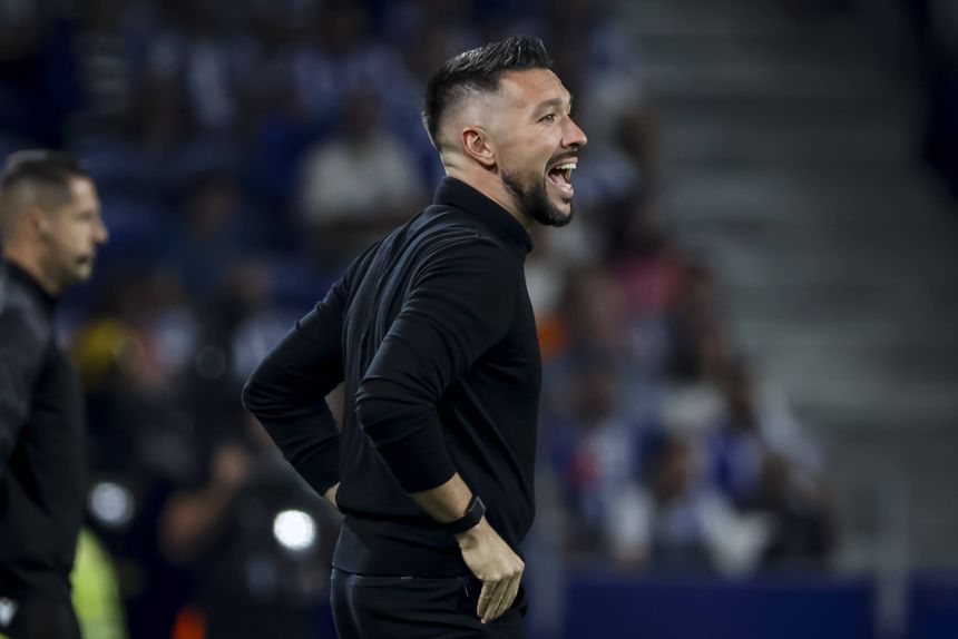 Francesco Farioli deve mudar poucas peças em relação ao jogo com o Celoricense, na Taça de Portugal