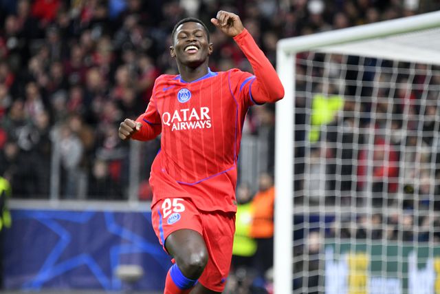 Felicidade de Nuno Mendes pelo PSG