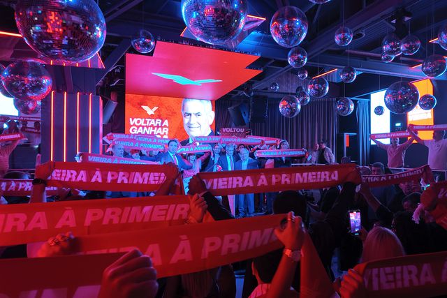 Evento de encerramento na campanha eleitoral de Luís Filipe Vieira - Foto: D.R.