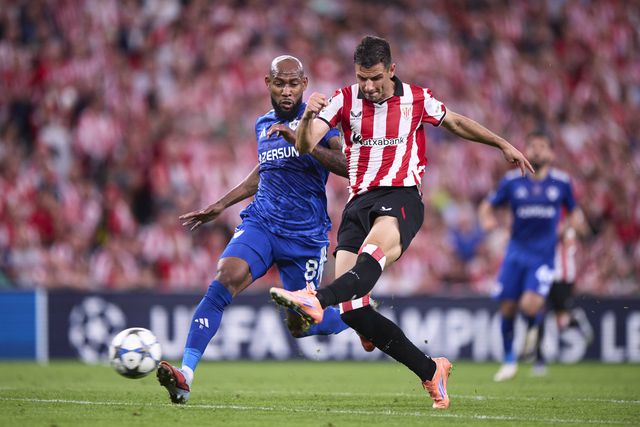 Guruzeta marcou dois dos três golos do Athletic Bilbao - FOTO:Cesar Ortiz/IMAGO