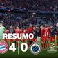 Máquina bávara em alta rotação despachou Club Brugge (resumo)