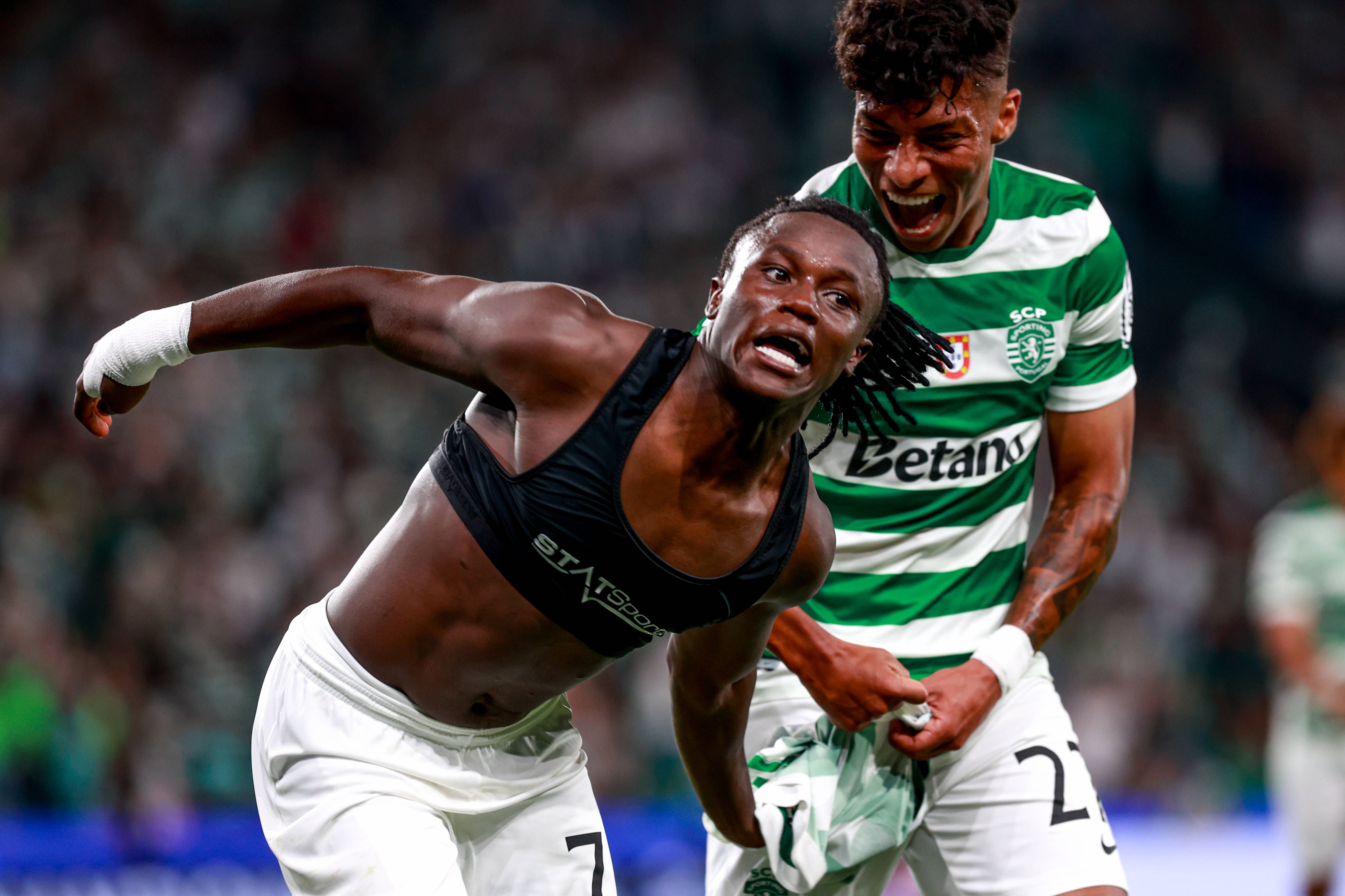 Esta temporada, Geovany Quenda já marcou cinco golos, dois na Liga dos Campeões - Foto: IMAGO