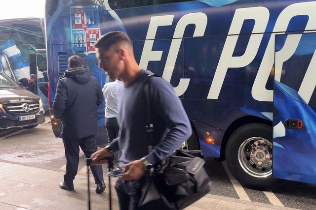 Partida do FC Porto para Nottingham