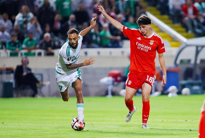 Pedro Henriques analisa a arbitragem do Omonia-Benfica (1-4) - Foto: EPA/CHARA SAVVIDOU